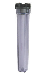 Корпус фильтра для воды 20", 3/4", прозрачный  Aquapro AQF-2040C