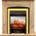 Каминокомплект Royal Flame Barcelona (разборный) - Дуб золотой с очагом Fobos FX M Brass