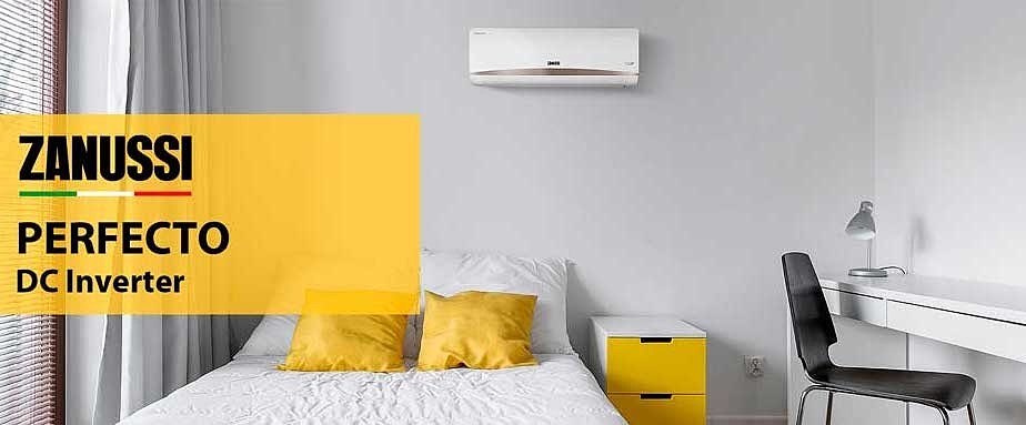 Доступный инверторный кондиционер в квартиру - Zanussi Perfecto Inverter