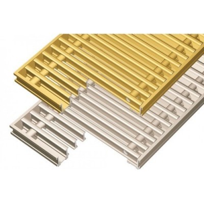 Techno РРА 250х4500 решетка для радиатора золото