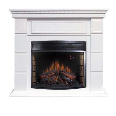 Каминокомплект Royal Flame Portland - Белый с очагом Dioramic 28 LED FX