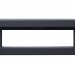 Каминокомплект Royal Flame Line 60 - Серый графит с очагом Vision 60 LOG LED