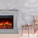 Каминокомплект Royal Flame Chelsea - Белый (Ширина 1350 мм) с очагом Vision 42 LED