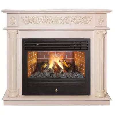 Камин электрический RealFlame Attica 26 WT с Novara 26 3D