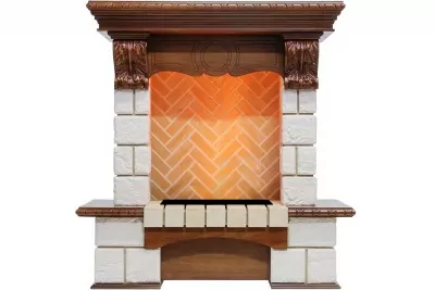Портал Dimplex Pierre Luxe Cassette 400 шампань/дуб