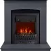 Каминокомплект Royal Flame Barcelona (разборный) - Серый графит с очагом Aspen Black