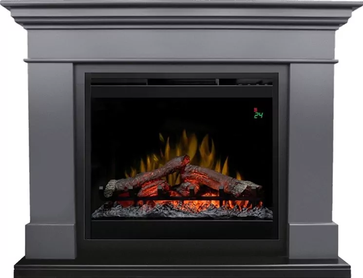 Каминокомплект Dimplex California Graphite Gray - Серый графит с очагом Symphony 26'' DF2624-L