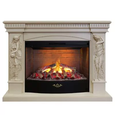Камин электрический RealFlame Diva 33 WT с FireStar 33 3D