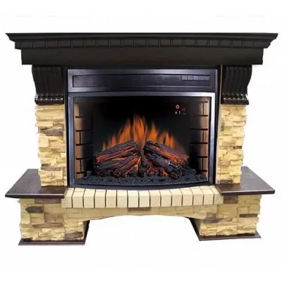 Портал Royal Flame Pierre Luxe Dioramic 25 FX сланец/темный дуб