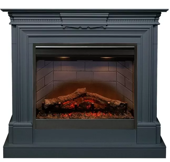 Каминокомплект Dimplex Chelsea - Серый графит (Ширина 1150 мм) с очагом Symphony 26'' DF2608-INT