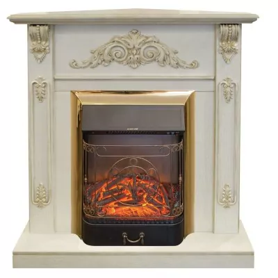 Камин электрический RealFlame Anita Corner (угловой) WT с Majestic BR S