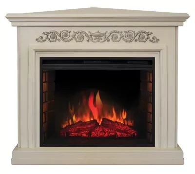 Камин электрический RealFlame Leticia 26 WT (угловой) с Epsilon 26 S IR