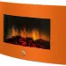 Electrolux EFP/W-1200URLS оранжевый - электрический камин