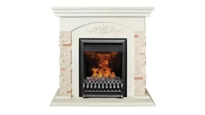 Камин электрический RealFlame Neapolis WT  c очагом 3D Oregan