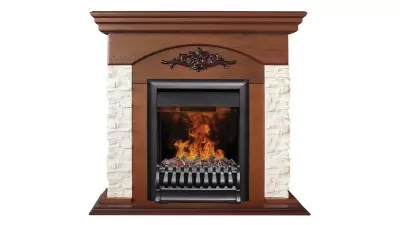 Камин электрический RealFlame Neapolis NT c очагом 3D Oregan
