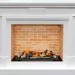 Каминокомплект Dimplex Coventry - Белый / Кирпич  с очагом Cassette 600 LNH-INT (с дровами)