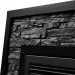 Каминокомплект Electrolux Loft 30 черный сланец/черная эмаль с панорамным очагом 3320RLS