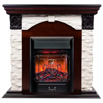 Камин электрический RealFlame Dublin Lux AO с Majestic Lux BL S