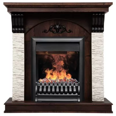 Камин электрический RealFlame Corfino NT c очагом 3D Oregan