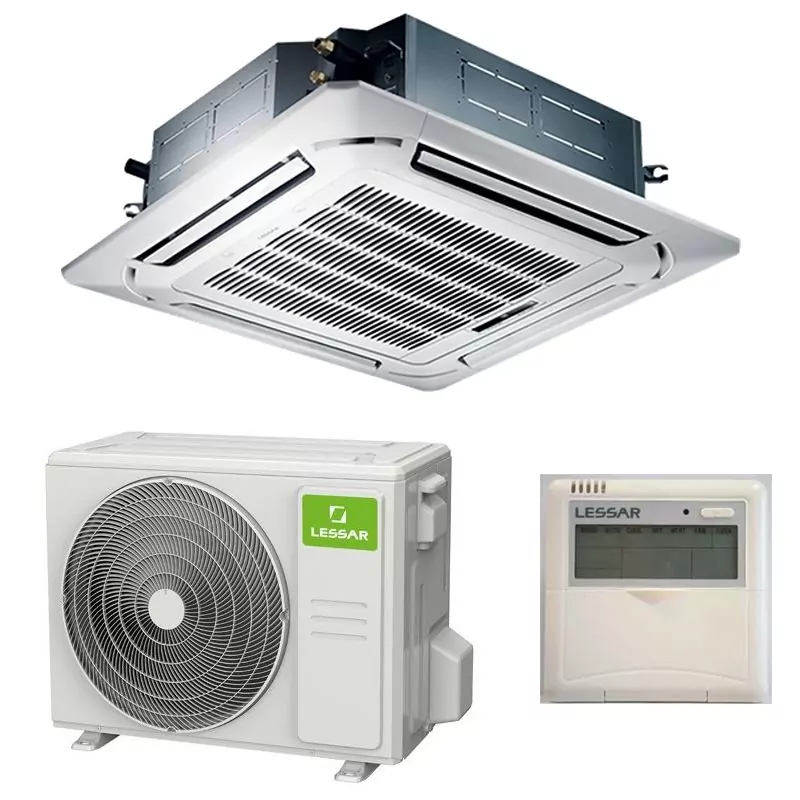Lessar LS-HE36BVA4/LU-HE36UVA4/LZ-B4UB кассетная инверторная сплит-система