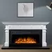 Каминокомплект Royal Flame Carlyle - Белый с очагом Vision 42 LED