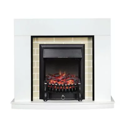 Каминокомплект Royal Flame Montana - Белый с очагом Fobos FX Black