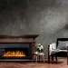 Каминокомплект Royal Flame Carlyle - Белый с очагом Vision 42 LOG LED