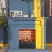 Каминокомплект Dimplex Edinburg - Слоновая кость с очагом Albany