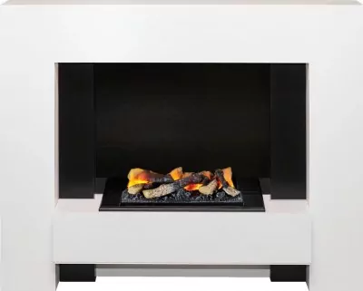 Каминокомплект Dimplex Tokyo - Белый с очагом Cassette 400 LNH-INT (с дровами)