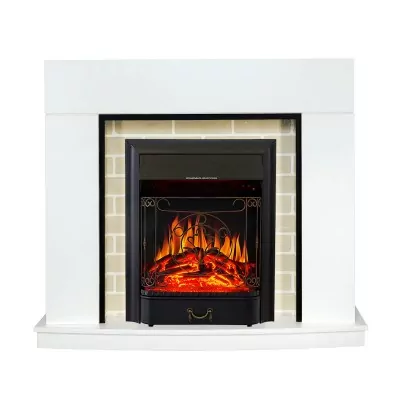 Каминокомплект Royal Flame Montana - Белый с очагом Majestic FX Black