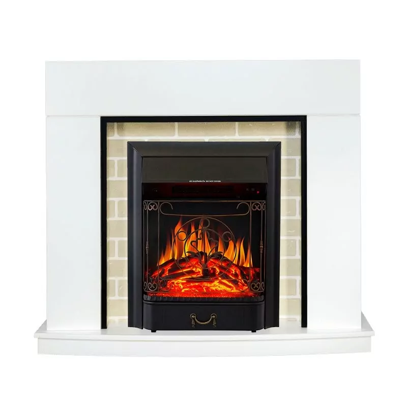 Каминокомплект Royal Flame Montana - Белый с очагом Majestic FX Black
