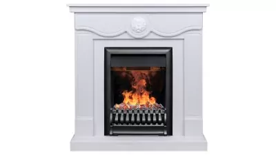 Камин электрический RealFlame Aurora WT c очагом 3D Oregan