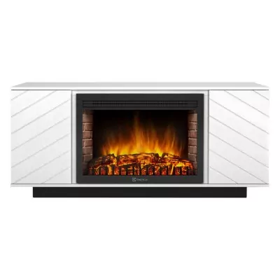 Портал Firelight Como 30 белая+черная эмаль