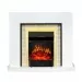 Каминокомплект Royal Flame Montana - Белый с очагом Majestic FX Brass