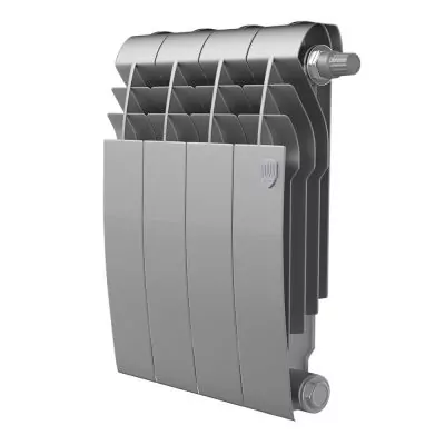 Royal Thermo BiLiner 350 V 4 секций Silver Satin радиатор
