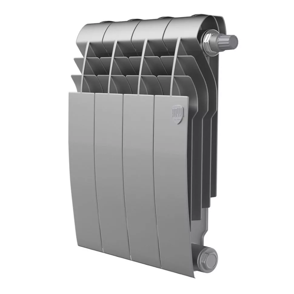 Royal Thermo BiLiner 350 V 4 секций Silver Satin радиатор