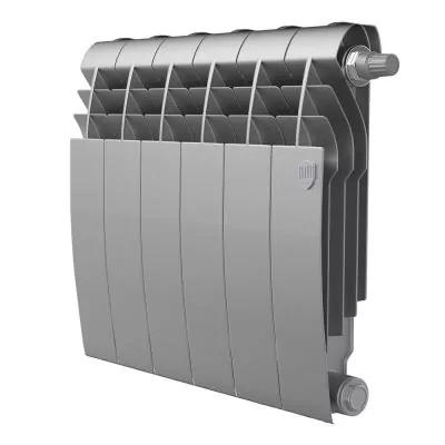 Royal Thermo BiLiner 350 V 6 секций Silver Satin радиатор