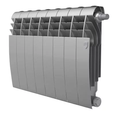 Royal Thermo BiLiner 350 V 8 секций Silver Satin радиатор
