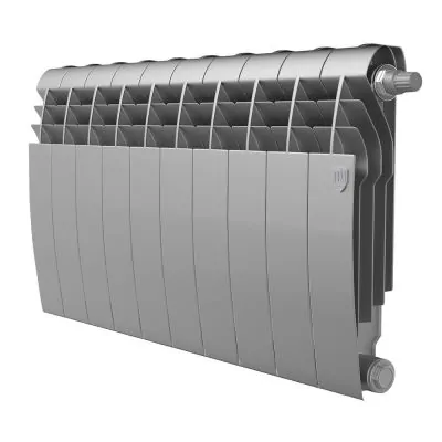 Royal Thermo BiLiner 350 V 10 секций Silver Satin радиатор