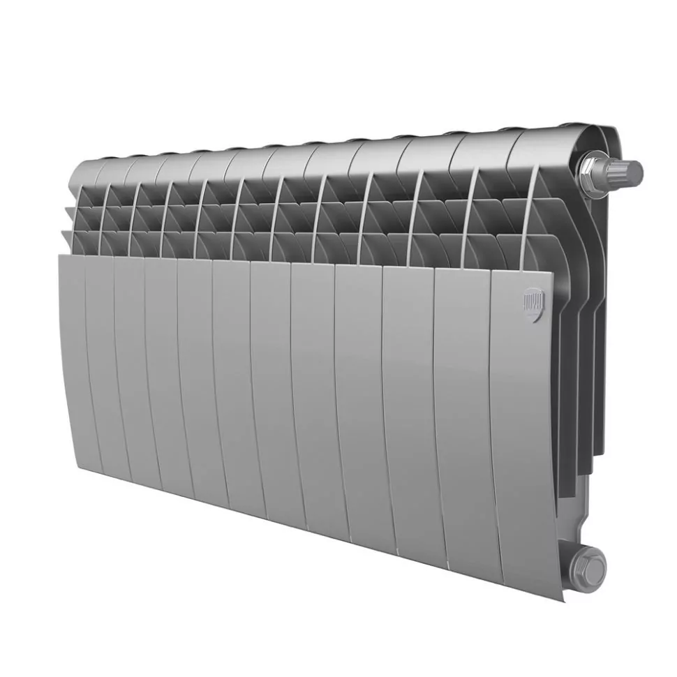 Royal Thermo BiLiner 350 V 12 секций Silver Satin радиатор