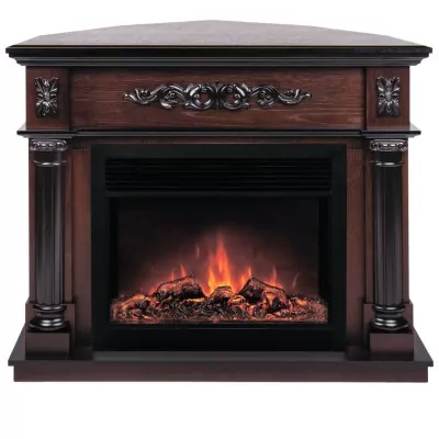 Камин электрический RealFlame Silvia Corner 26 AO c очагом Moonblaze LUX S BL