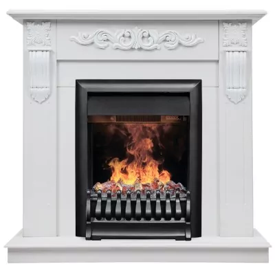 Камин электрический RealFlame Dominica  WT с Oregan 3D