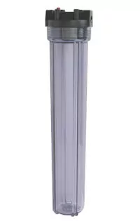 Корпус фильтра для воды 20", 3/4", прозрачный  Aquapro AQF-2040C