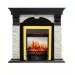 Каминокомплект Royal Flame Dublin - Венге / Сланец белый с очагом Fobos FX M Brass