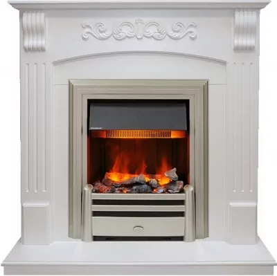 Каминокомплект Dimplex Sorrento - Белый дуб с очагом Chesford