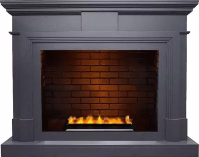 Каминокомплект Dimplex Coventry - Серый графит / Кирпич с очагом Cassette 400 LNH-INT PS (без дров)