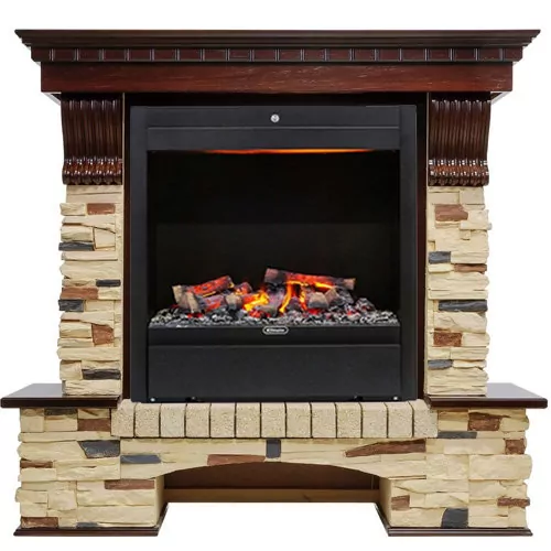 Портал Dimplex Pierre Luxe Albany сланец/темный дуб