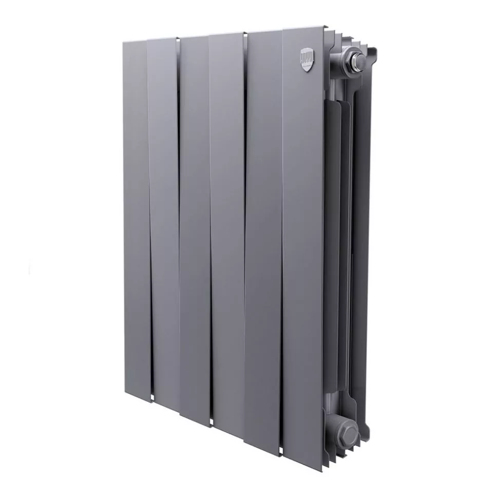 Royal Thermo PianoForte 500 Silver Satin 6 секций радиатор