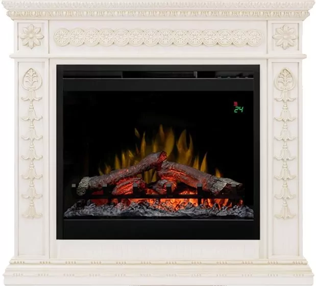 Каминокомплект Dimplex Milan - Слоновая кость с очагом Symphony 26'' DF2624-L