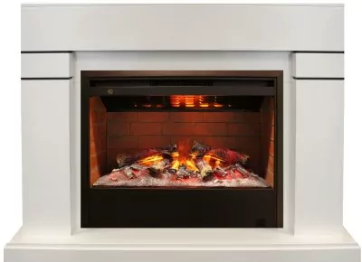 Камин электрический RealFlame Lindelse 26 WT с Helios 26 3D